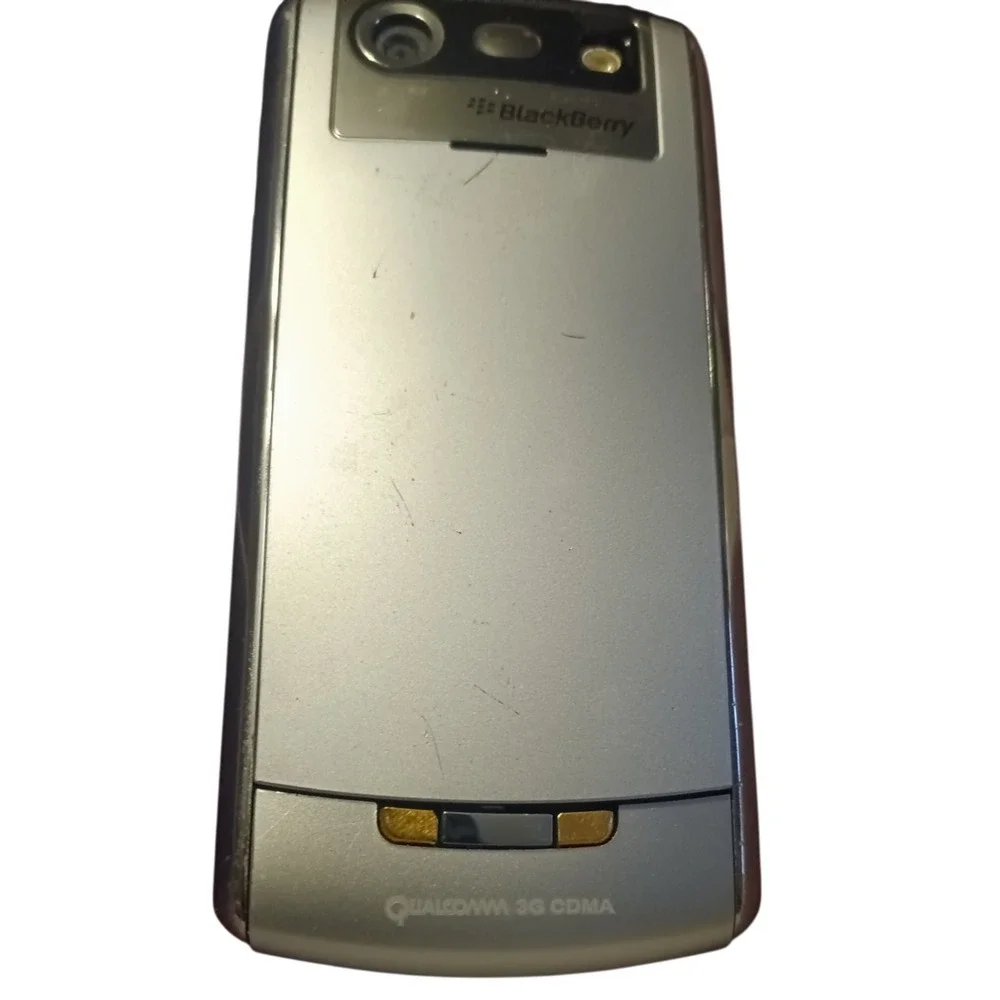 BlackBerry Pearl 8130 - Silver and Gray Qualcomm 3G CDMA Trackball - NO BATTERY